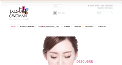Desktop Screenshot of just4woman.com